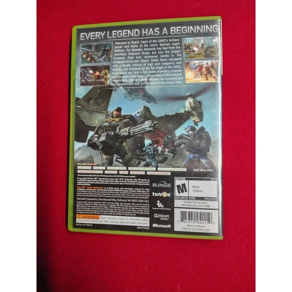 Halo: Reach (Xbox 360, 2010)